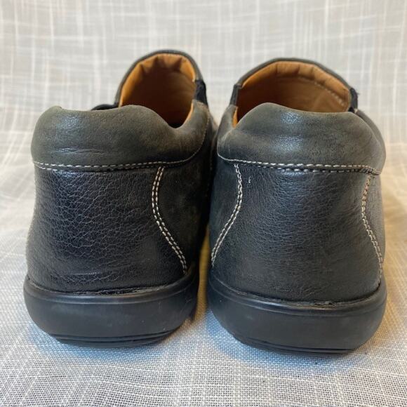 Cole Haan Black Bicycle Toe Contrast Stitch Slip On Loafer Mens 9.5 - Picture 5 of 7